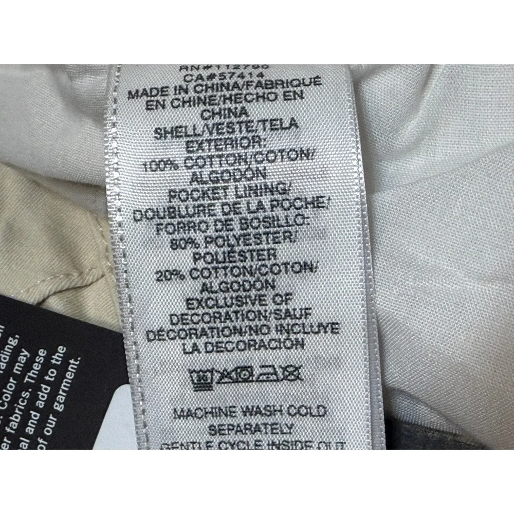 True Religion Mens Single Needle Cargo Shorts Tapioca Beige (107927) Size 38